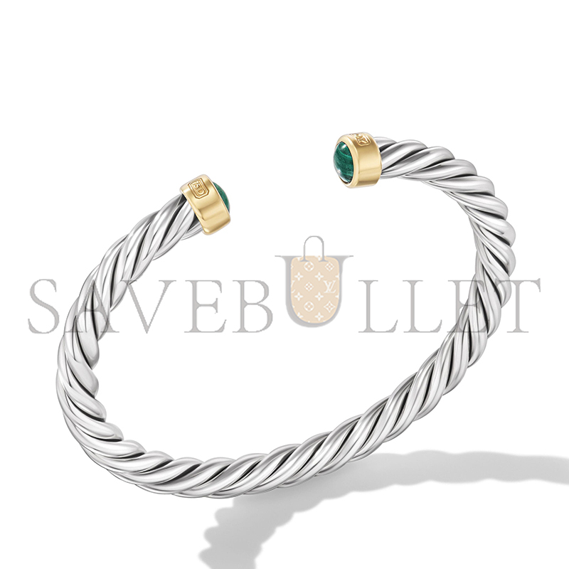 dau1d Yvrm*n cable cuff bracelet 6mm 203051